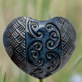 Blue Wall Heart (Large) – Michelle Bow