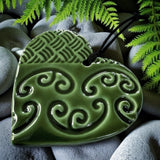 Michelle Bow Swing Heart - Kowhaiwhai
