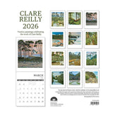 Clare Reilly New Zealand 2026 Wall Calendar