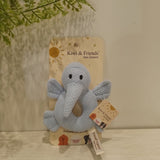 Kiwi & Friends - Knitted Kiwi Baby Rattle