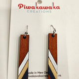 Rimu Veneer Hand Made Earrings