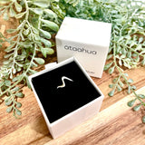 Ataahua Silver Wave Ring