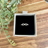 Ataahua Silver Infinity Ring - Select Size