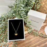 Ataahua Gold Mountains In Halo Necklace