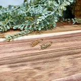 Ataahua Gold Leaf Droplets Earrings