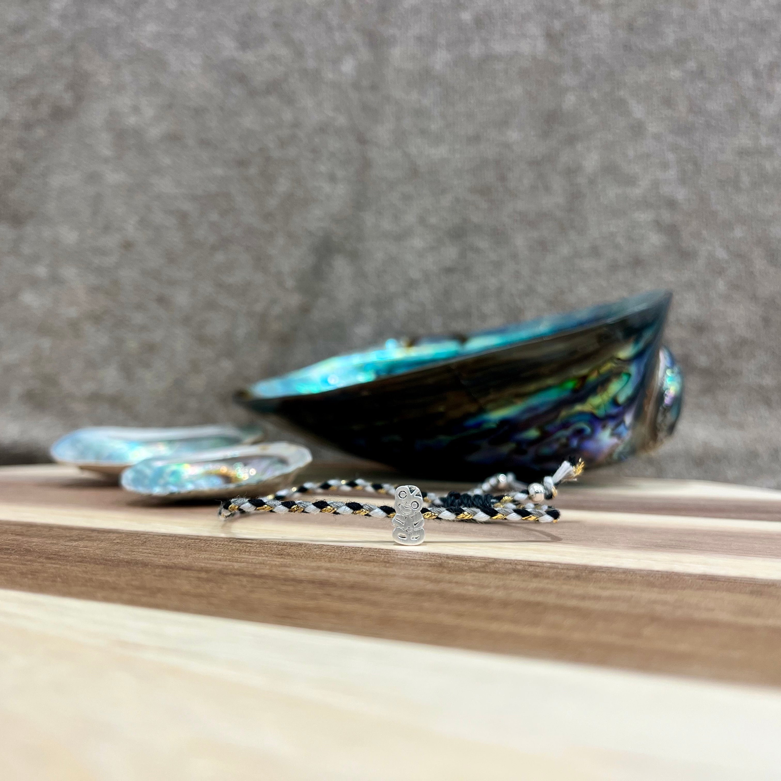 Little Taonga Rope Bracelet - Good Luck Tiki