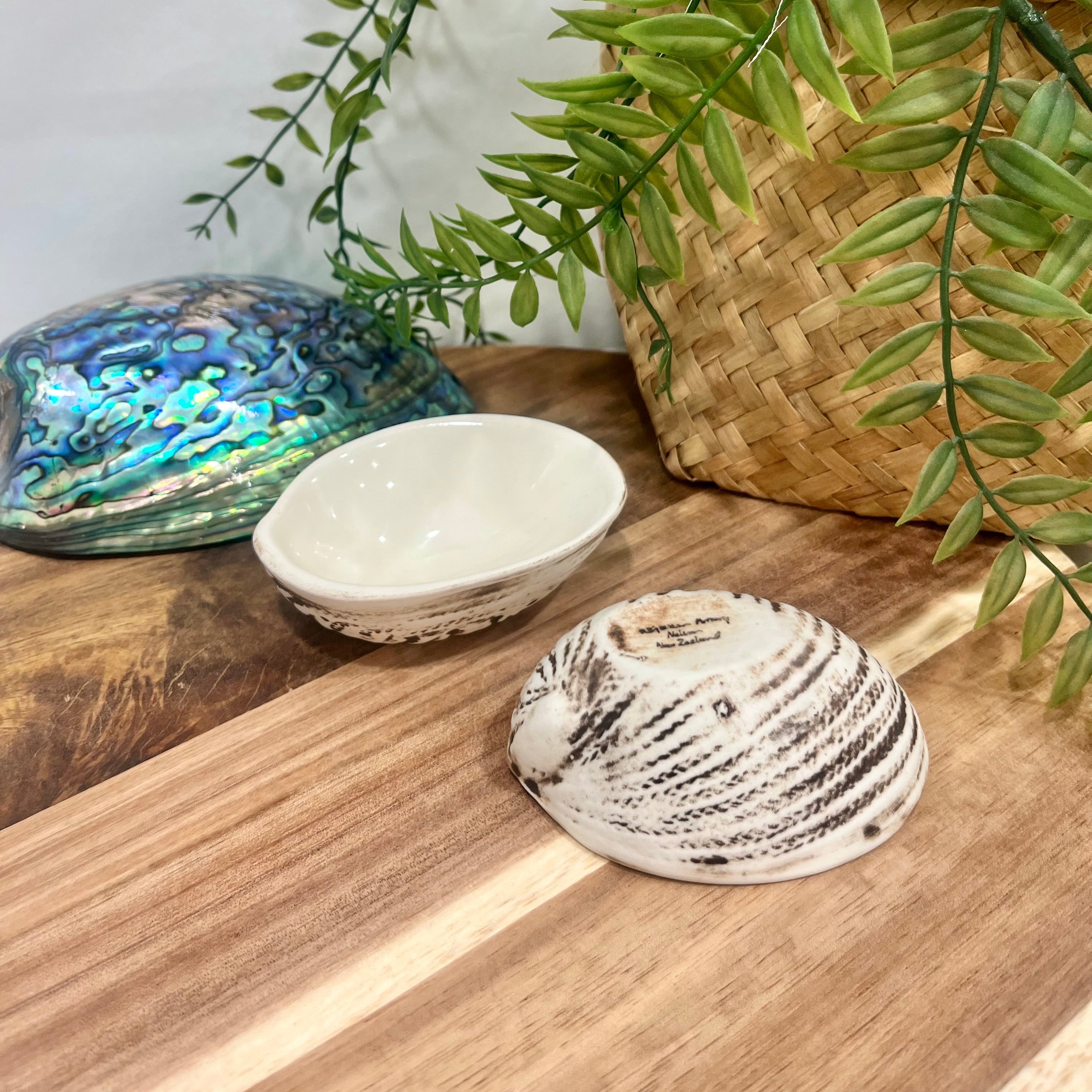 McGlashen Pottery Paua Shell Dipping Bowl