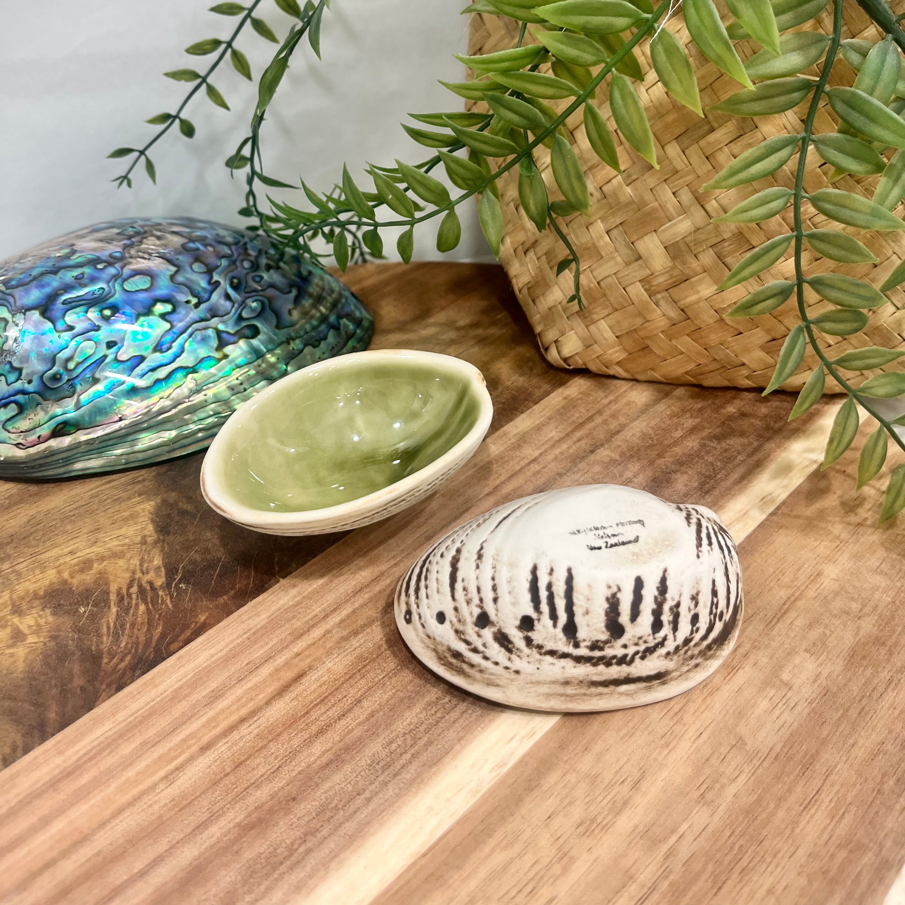 McGlashen Pottery Paua Shell Dipping Bowl