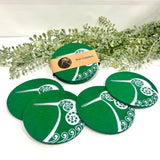 Set of 4 Eco Felt Coasters - Jo Luping Design