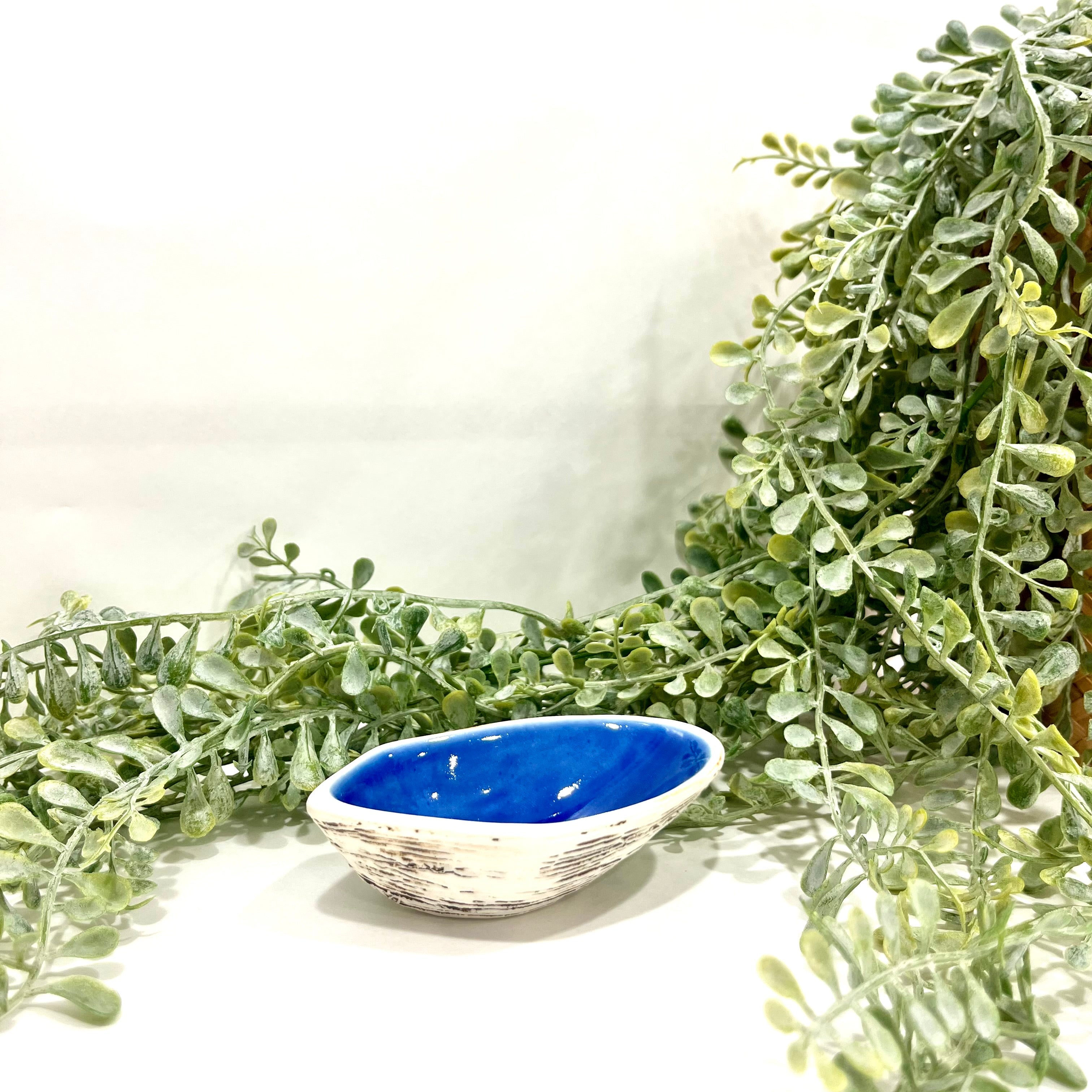 McGlashen Pottery Mussel Shell Dipping Bowl