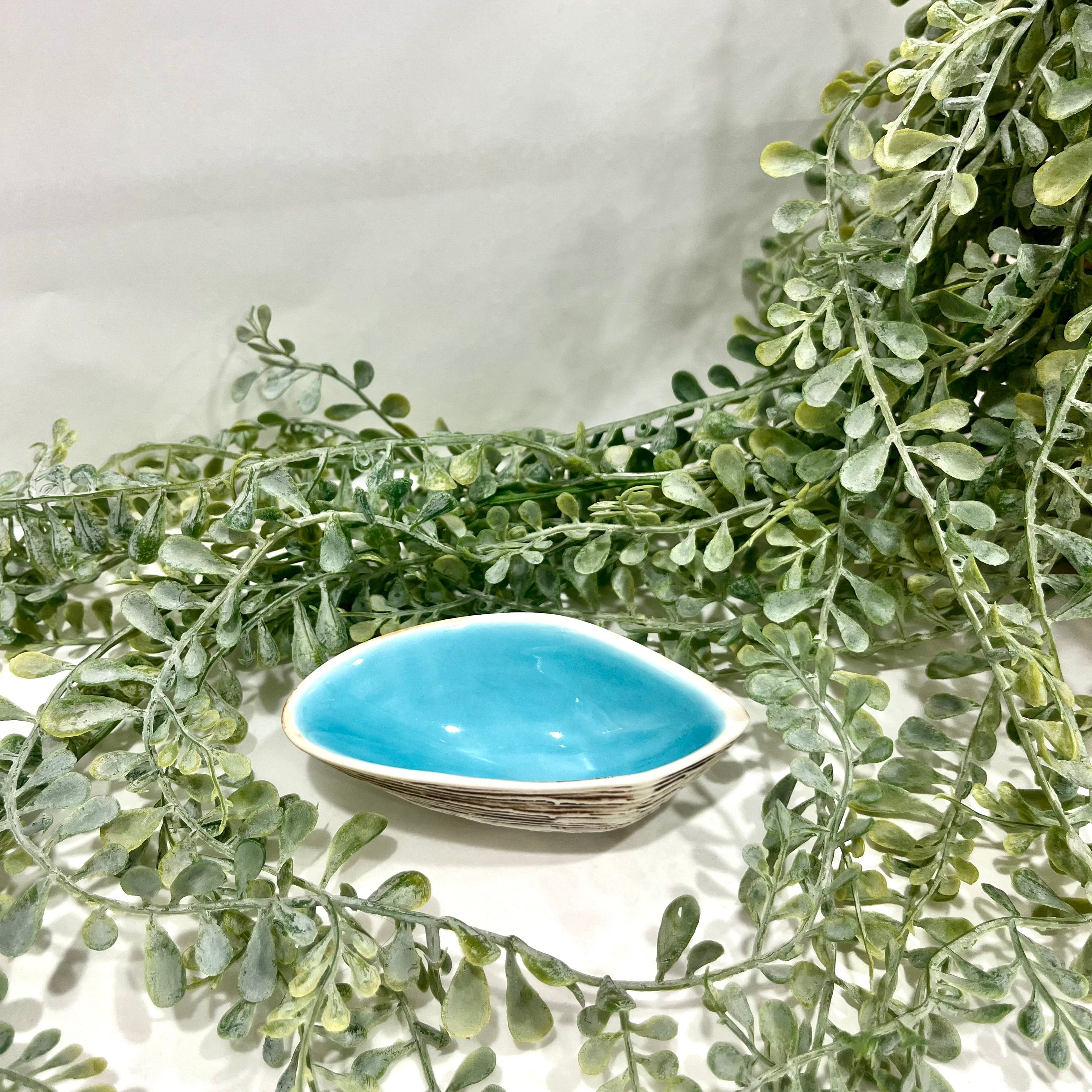 McGlashen Pottery Mussel Shell Dipping Bowl