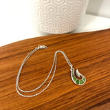 Moreton Silver Stone Hook Pendant 82JPQT