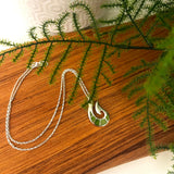 Moreton Silver Stone Hook Pendant 82JPQT