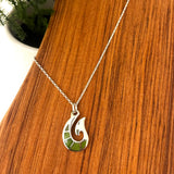 Moreton Silver Stone Hook Pendant 82JPQT
