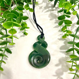 Moreton Pounamu Triple Twist/Koru 65mm 14038QT