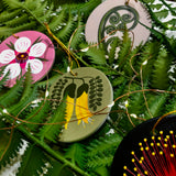 Native Christmas Set Of 4 Ceramic Decorations