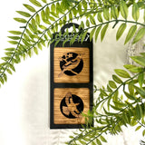 Ian Blackwell Oak Coaster Set of Two