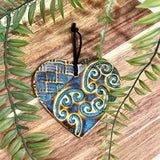 Michelle Bow Swing Heart - Kowhaiwhai