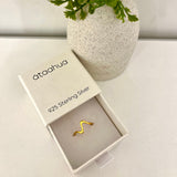 Ataahua Gold Wave Ring