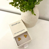 Ataahua Gold Daisy Studs