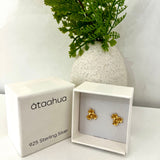 Ataahua Gold Daisy Studs
