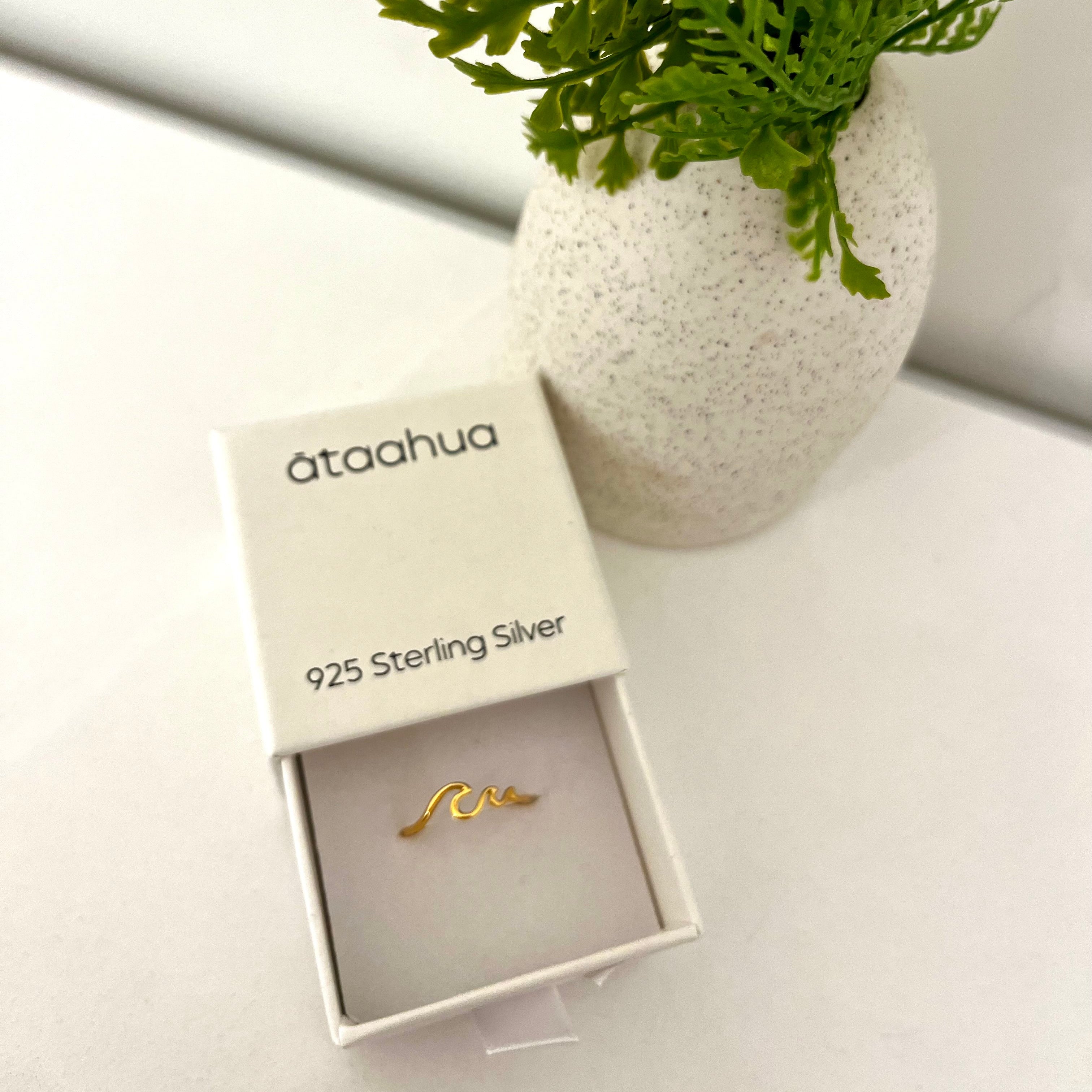 Ataahua Gold Tide Ring