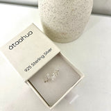 Ataahua Silver Sparkly Fern Wrap Adjustable Ring