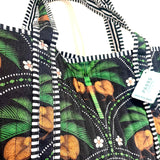 Kiwi Tropics Quilted Bag - Black
