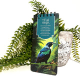 Spiral Poem Notepad - Native Birds
