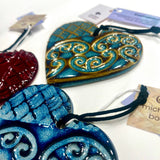 Michelle Bow Swing Heart - Kowhaiwhai