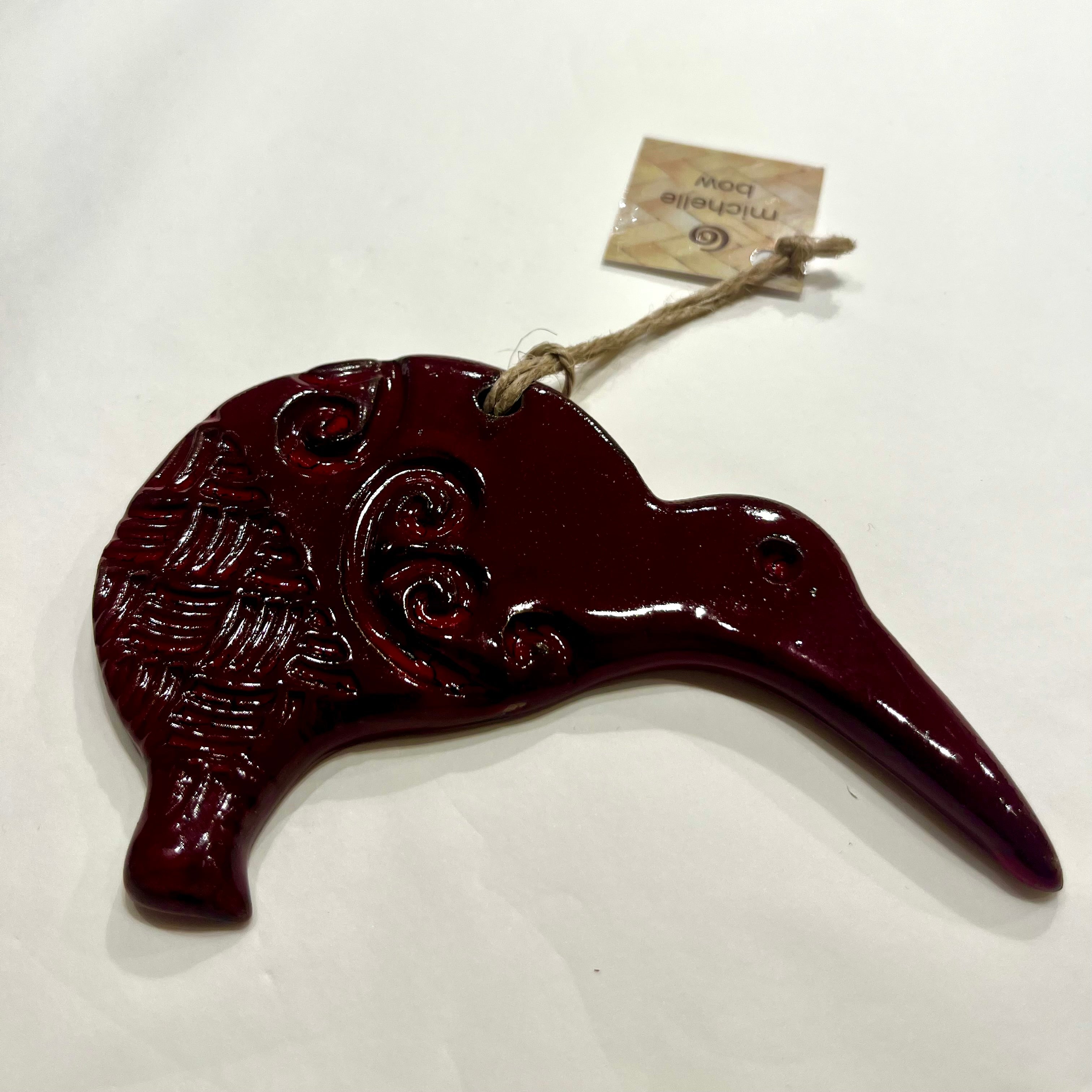 Michelle Bow Ceramic Kiwi Small