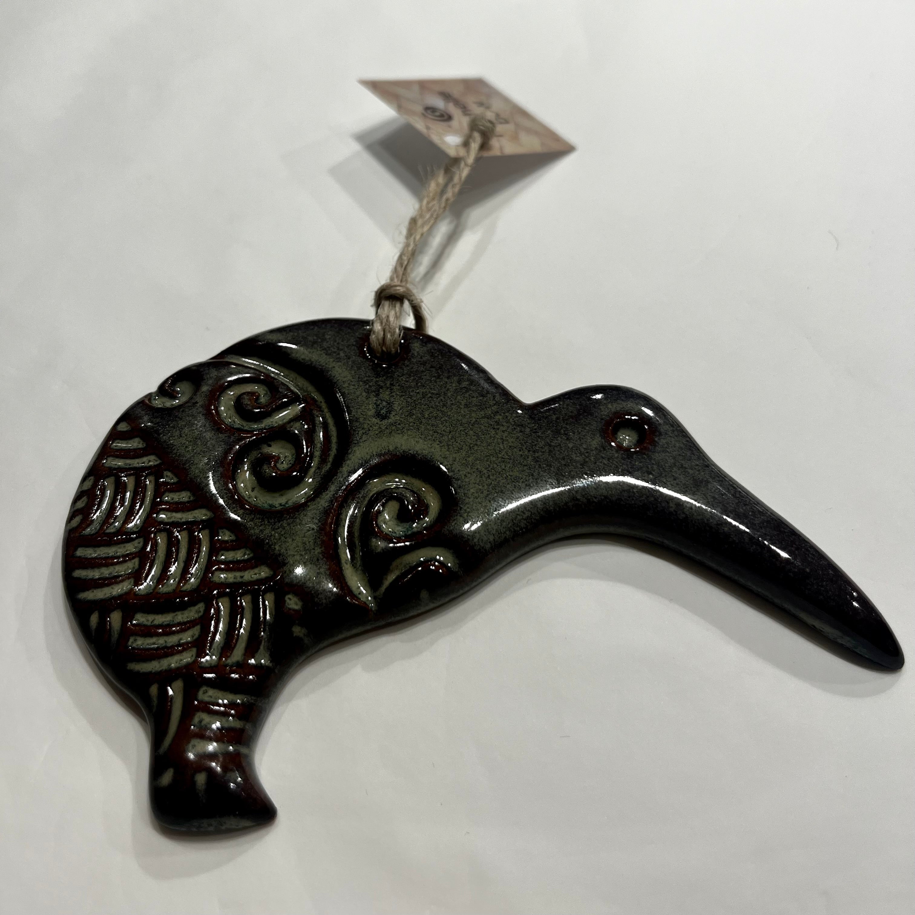 Michelle Bow Ceramic Kiwi Small