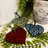 Michelle Bow Swing Heart - Kowhaiwhai