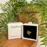 Ataahua Gold Wrap Fern Adjustable Ring