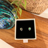 Ataahua Tear Drop Paua Stud Earring