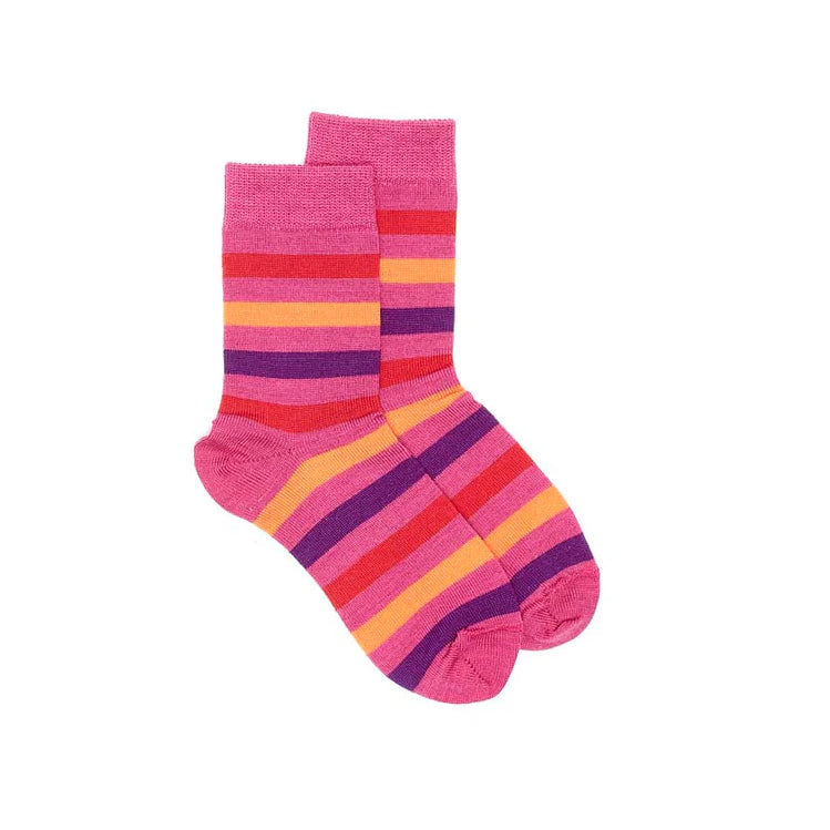 Kids Wide Stripe Sock