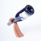 Wine Bottle Holder with Paua Inlay