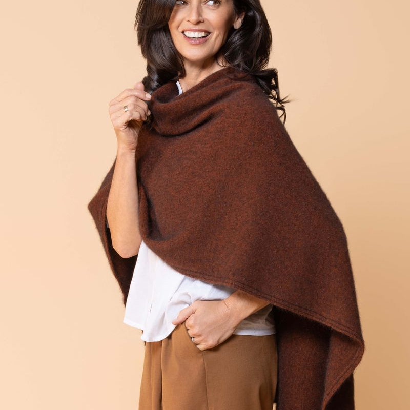 Wrap Up Cape - Noble Wilde Possum Merino