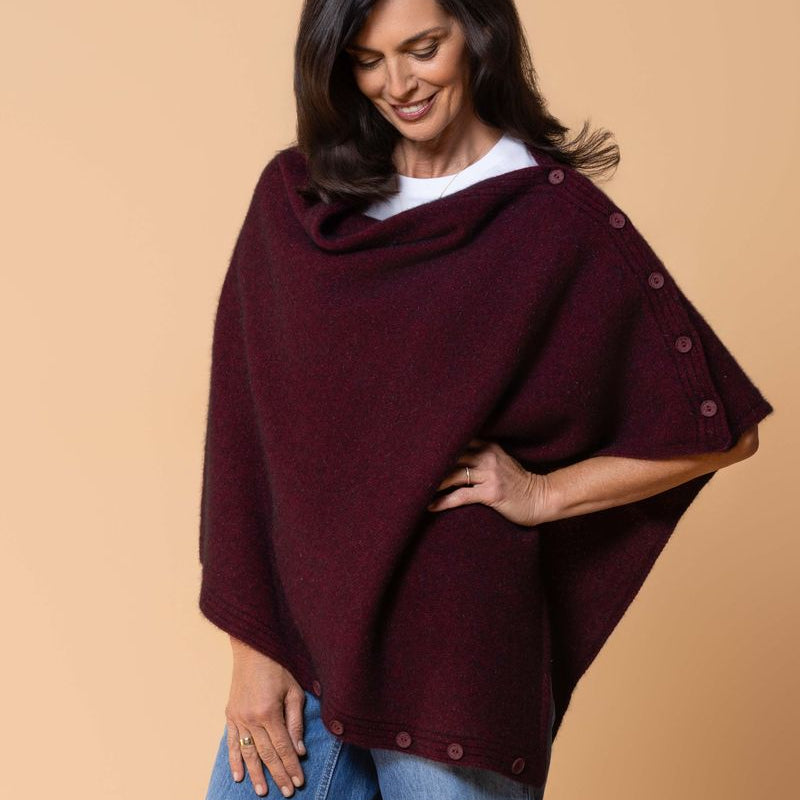 Wrap Up Cape - Noble Wilde Possum Merino