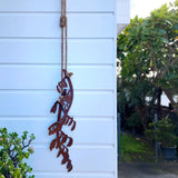 Hanging Flax - Corten