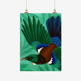 Kathryn Furniss Tea Towel - Fly To Me - Tui