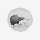 Katy Hayward Trinket Dish - Walking with Aroha - Brown Kiwi