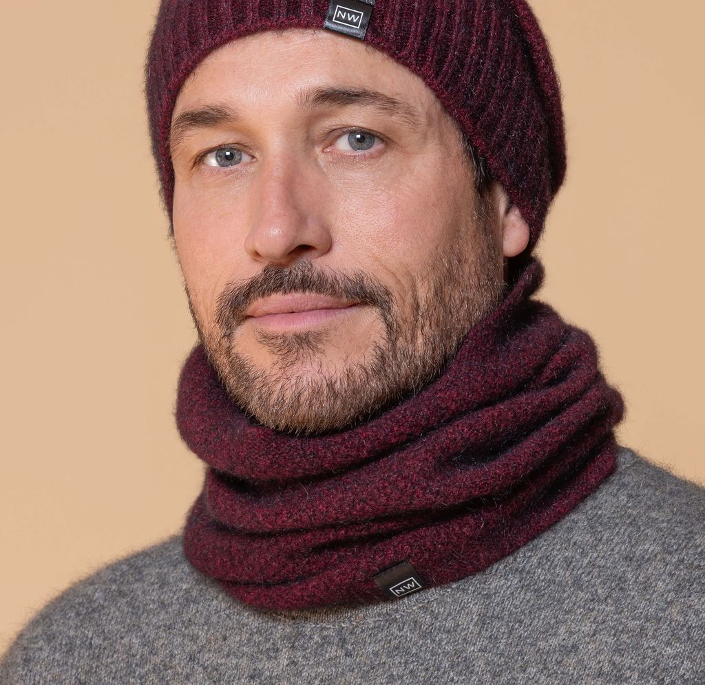 Noble Wilde Possum Merino Moss Neck Warmer