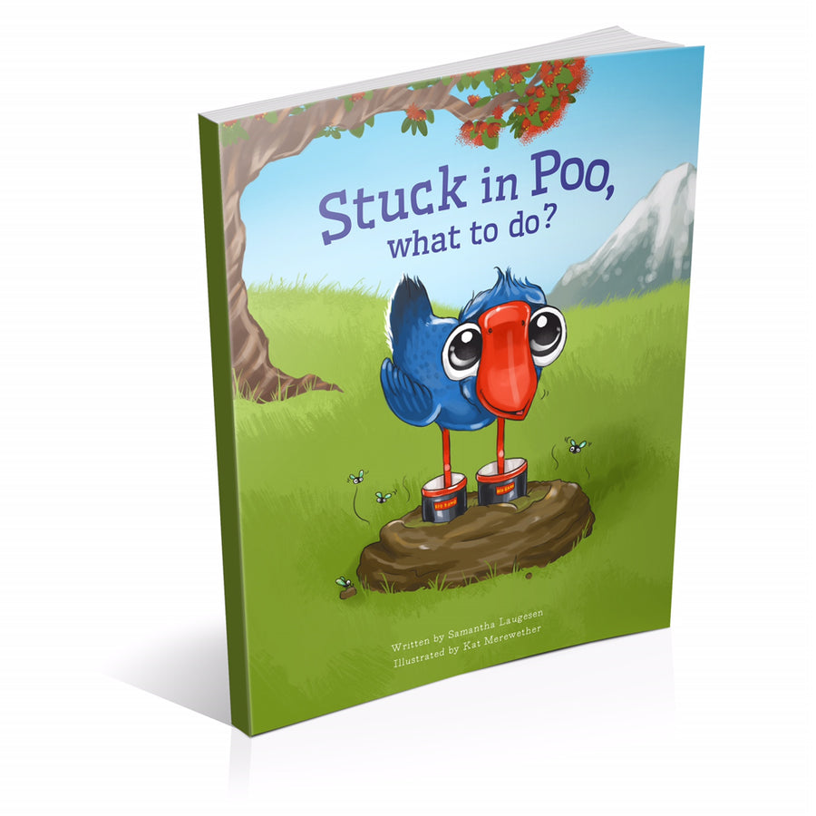 Luke The Puke 'Stuck In Poo, What To Do' Book
