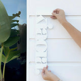 White kia ora sign- small