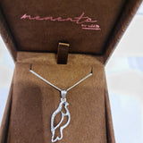 Worth & Douglas Sterling Silver Kereru Necklace