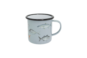 NZ Fish Enamel Mug